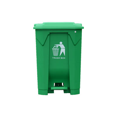 塑料垃圾桶B30L-绿