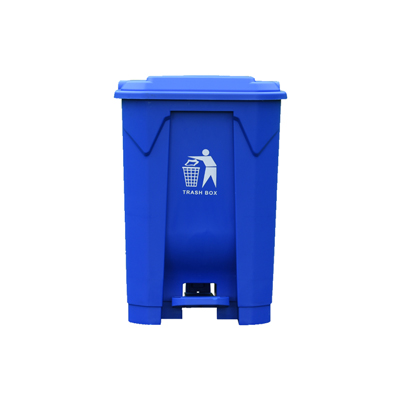 塑料垃圾桶B30L-蓝